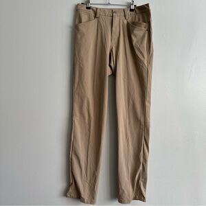 Lululemon Pants Mens Size 32 Brown Khaki Chino Performance